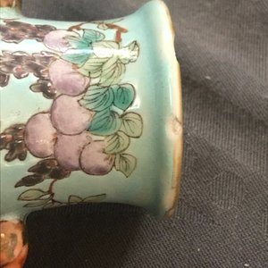 A pair of Chinese turquoise ground Dayazhai style hu vases, 19/20th C. — photo 9
