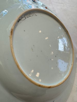 A pair of Chinese verte-Imari 'Governor Duff' plates — photo 13