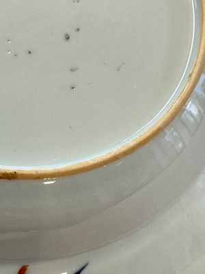 A pair of Chinese verte-Imari 'Governor Duff' plates — photo 16