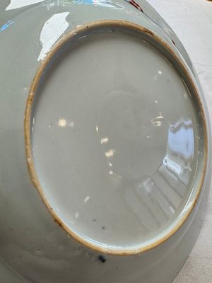 A pair of Chinese verte-Imari 'Governor Duff' plates — photo 27