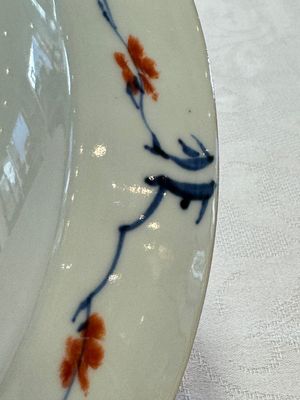 A pair of Chinese verte-Imari 'Governor Duff' plates — 照片 26