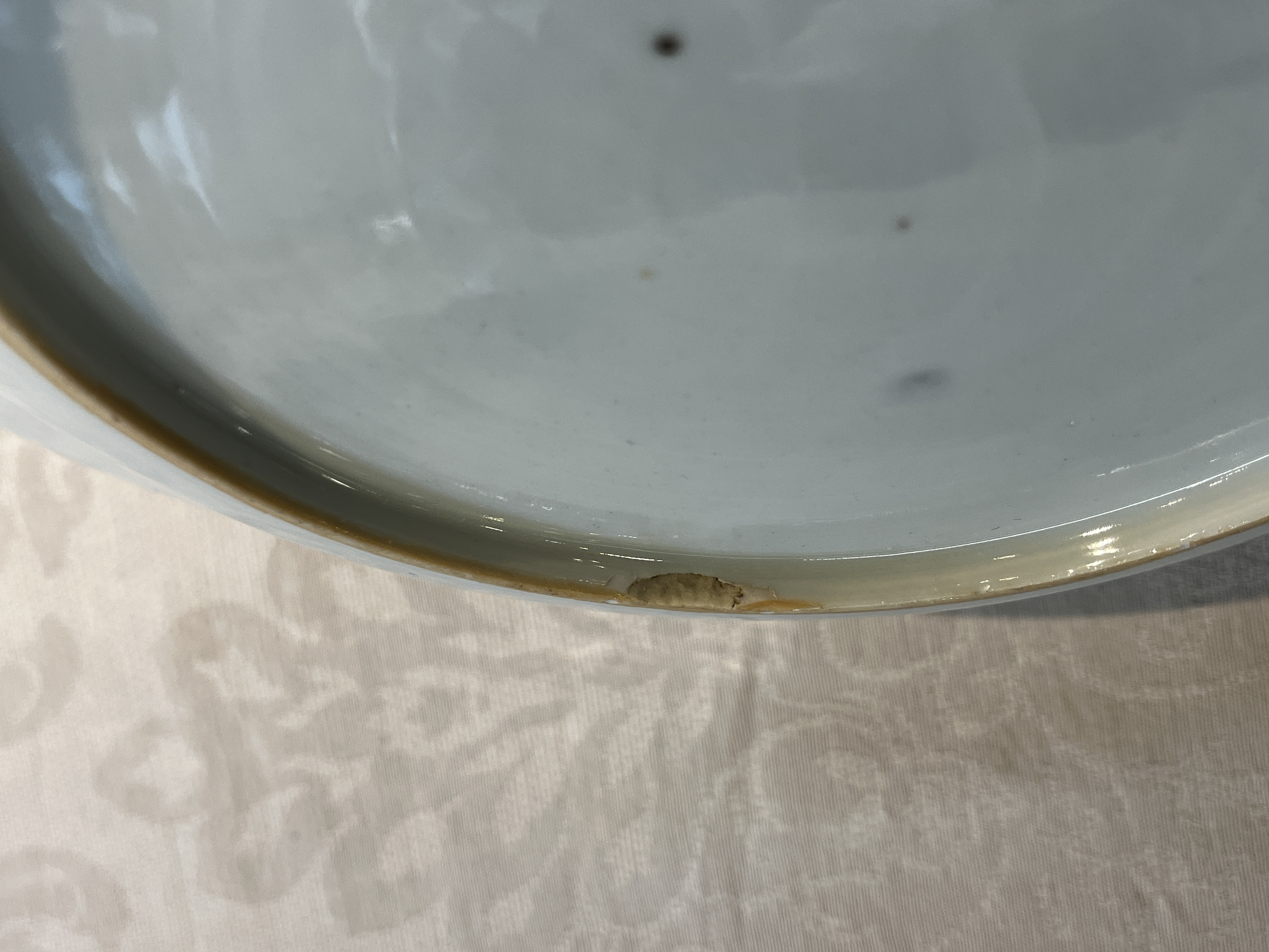 A pair of Chinese verte-Imari 'Governor Duff' plates — 照片 30