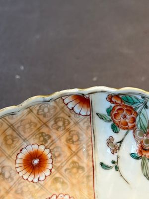 A pair of Chinese verte-Imari 'qilin' plates, Kangxi — 照片 6