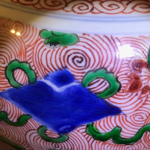 A pair of Chinese wucai 'galloping horses' vases and covers, Transitional period — photo 42