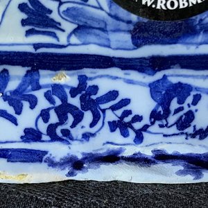 A pair of Delft style blue and white heart-shaped tulip vases, Nurnberg, Germany, 18th C. — photo 10