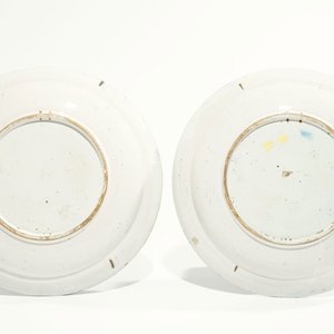 A pair of Dutch Delft blue and white biblical dishes, 1st half 18th C. — 照片 2