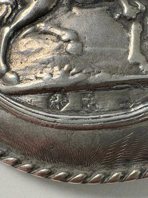 A pair of Dutch silver belt buckles, 833/000, 19th C. — 照片 1