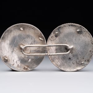 A pair of Dutch silver belt buckles, 833/000, 19th C. — 照片 2