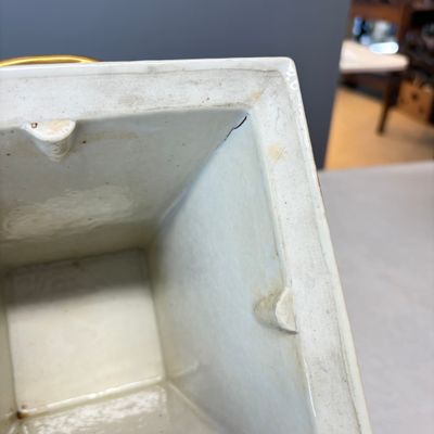 A pair of extremely rare Chinese Canton famille rose bough pots — foto 26
