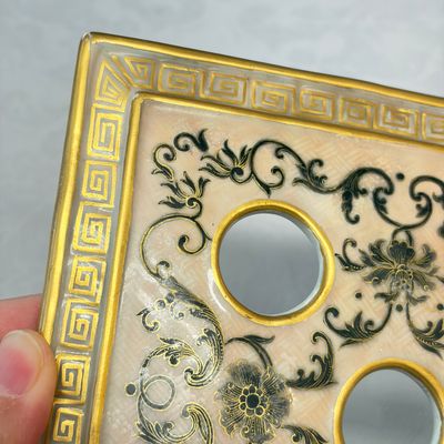A pair of extremely rare Chinese Canton famille rose bough pots — foto 36