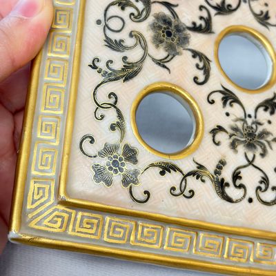 A pair of extremely rare Chinese Canton famille rose bough pots — foto 38