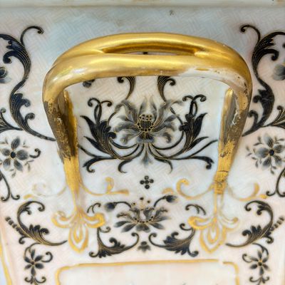 A pair of extremely rare Chinese Canton famille rose bough pots — foto 55