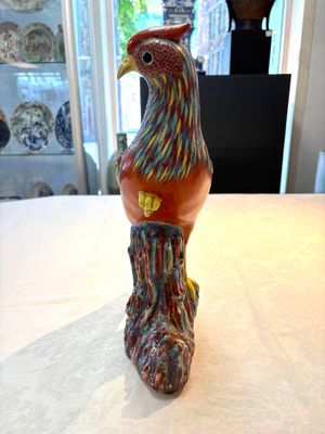 * A pair of famille rose-style models of pheasants, Samson, Paris, 19th C. — 照片 11