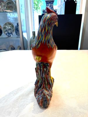 * A pair of famille rose-style models of pheasants, Samson, Paris, 19th C. — 照片 4