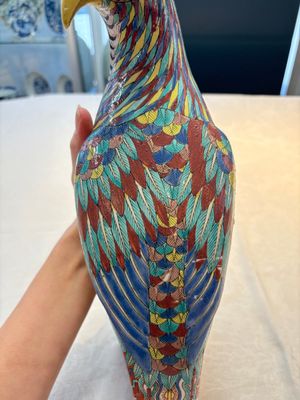 * A pair of famille rose-style models of pheasants, Samson, Paris, 19th C. — 照片 7
