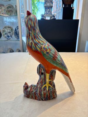A pair of famille rose-style models of pheasants, Samson, Paris, 19th C. — photo 12