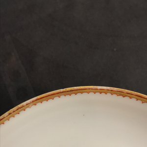 A pair of fine Chinese cups and saucers with roosters and chickens, Qianlong — 照片 18