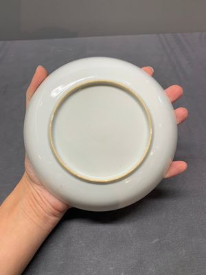 A pair of fine Chinese famille rose cups and saucers with floral design, Yongzheng — photo 15