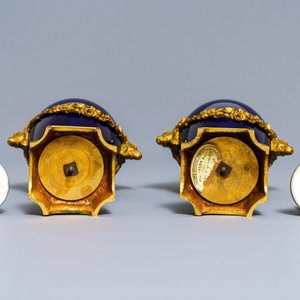 A pair of gilt bronze-mounted Sèvres-style porcelain vases, France, 19/20th C. — photo 6