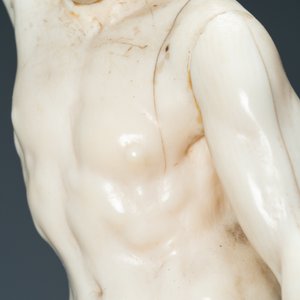 A pair of ivory busts of males, Northern Germany or Italy, 17th C. — photo 9
