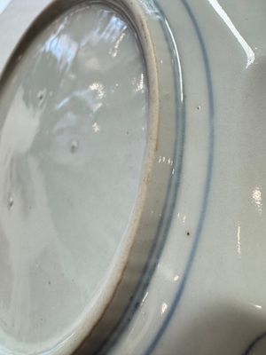 A pair of Japanese Arita blue and white 'Birds among Flowering Branches' plates, Edo 18th C. — foto 25
