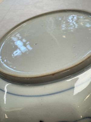 A pair of Japanese Arita blue and white 'Birds among Flowering Branches' plates, Edo 18th C. — foto 26