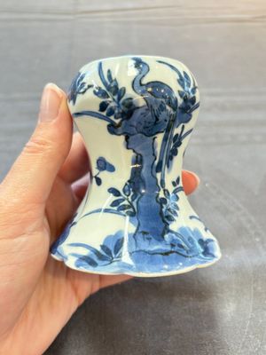 A pair of Japanese Arita blue and white salts, Edo, 18th C. — 照片 2