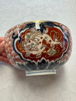 A pair of Japanese Imari 'Shishi Lions' bowls, Edo/Meiji, 19th C. — foto 14