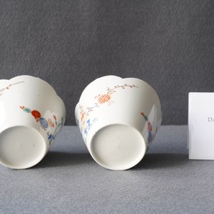 A pair of Japanese Kakiemon flower-shaped bowls, Edo, 18th C. — 照片 11
