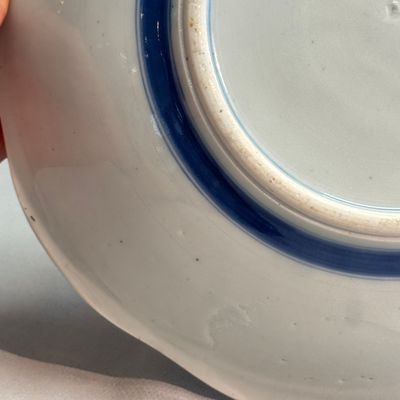 A pair of Japanese polychrome 'Tiger' dishes — photo 12