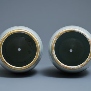 A pair of Japanse Satsuma landscape vases, Meiji, 19th C. — photo 5