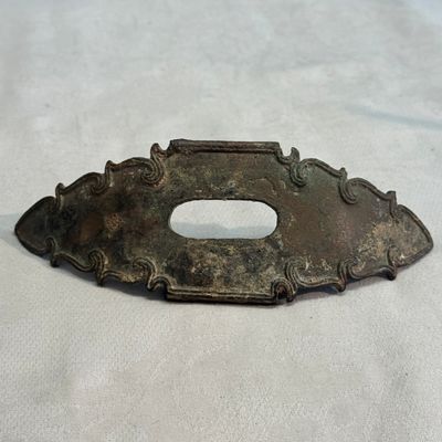 A pair of Khmer bronze horse attachments — photo 12