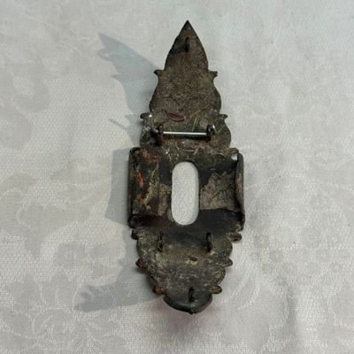 A pair of Khmer bronze horse attachments — photo 16