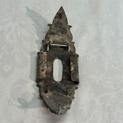 A pair of Khmer bronze horse attachments — photo 7