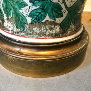 A pair of large bronze-mounted Chinese famille rose vases, 19th C. — 照片 14