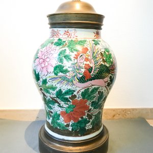 A pair of large bronze-mounted Chinese famille rose vases, 19th C. — 照片 29