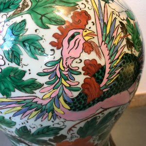 A pair of large bronze-mounted Chinese famille rose vases, 19th C. — 照片 31