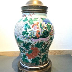 A pair of large bronze-mounted Chinese famille rose vases, 19th C. — 照片 7