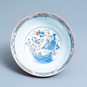 A pair of large Chinese Imari-style bowls, Kangxi — photo 12