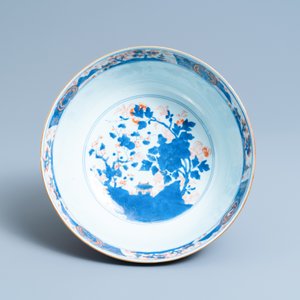 A pair of large Chinese Imari-style bowls, Kangxi — photo 6