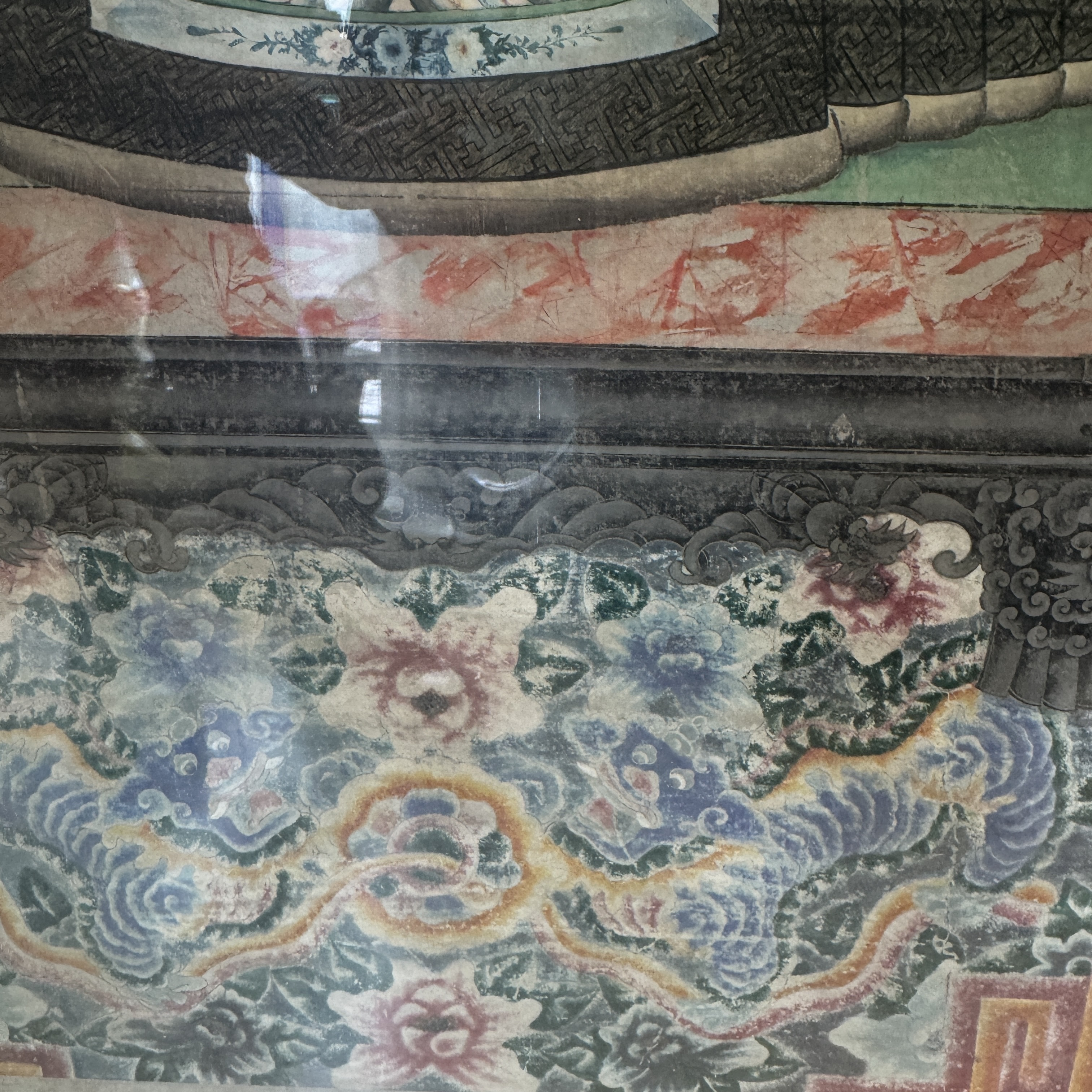 A pair of large Chinese inscribed ancestor portraits — foto 17