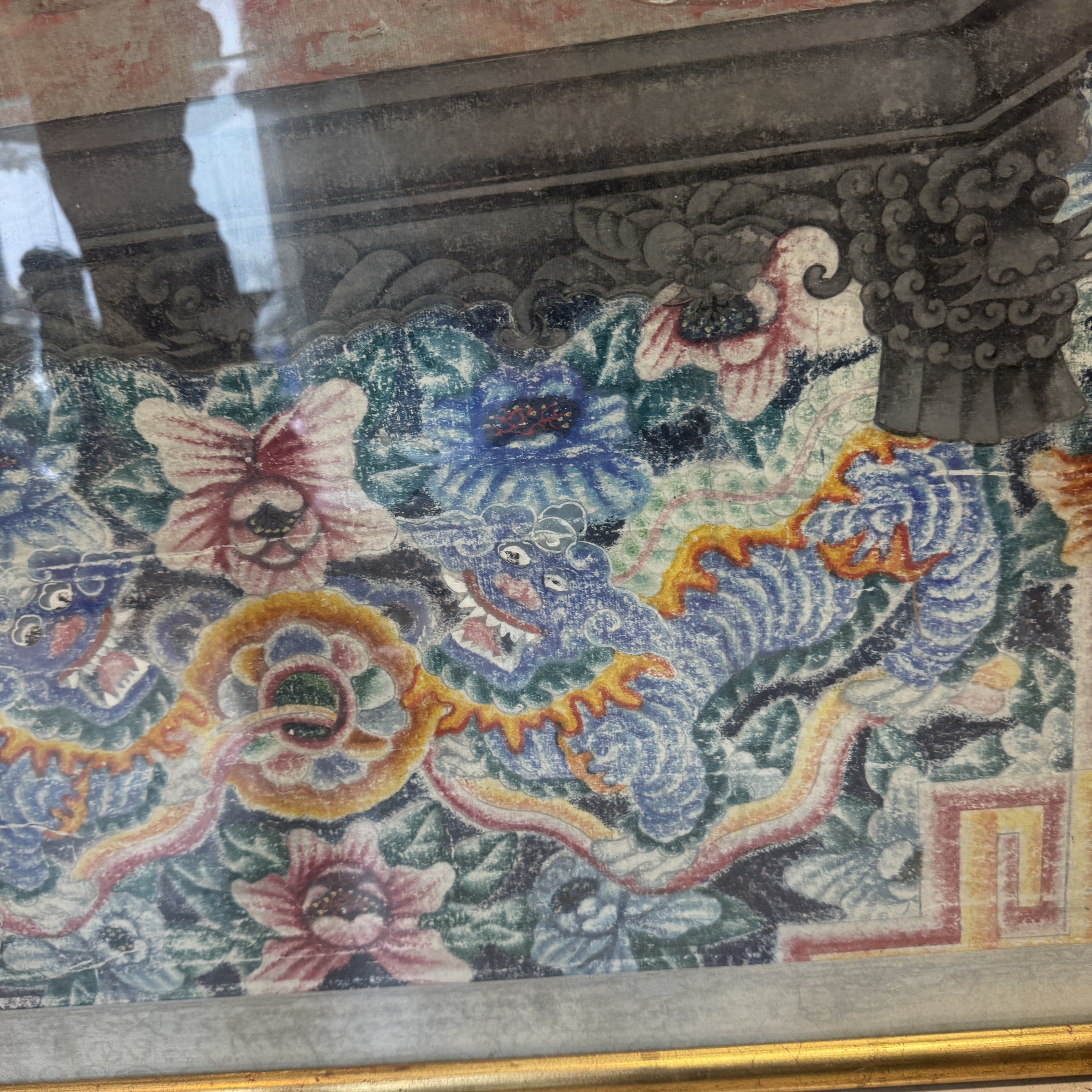 A pair of large Chinese inscribed ancestor portraits — foto 39