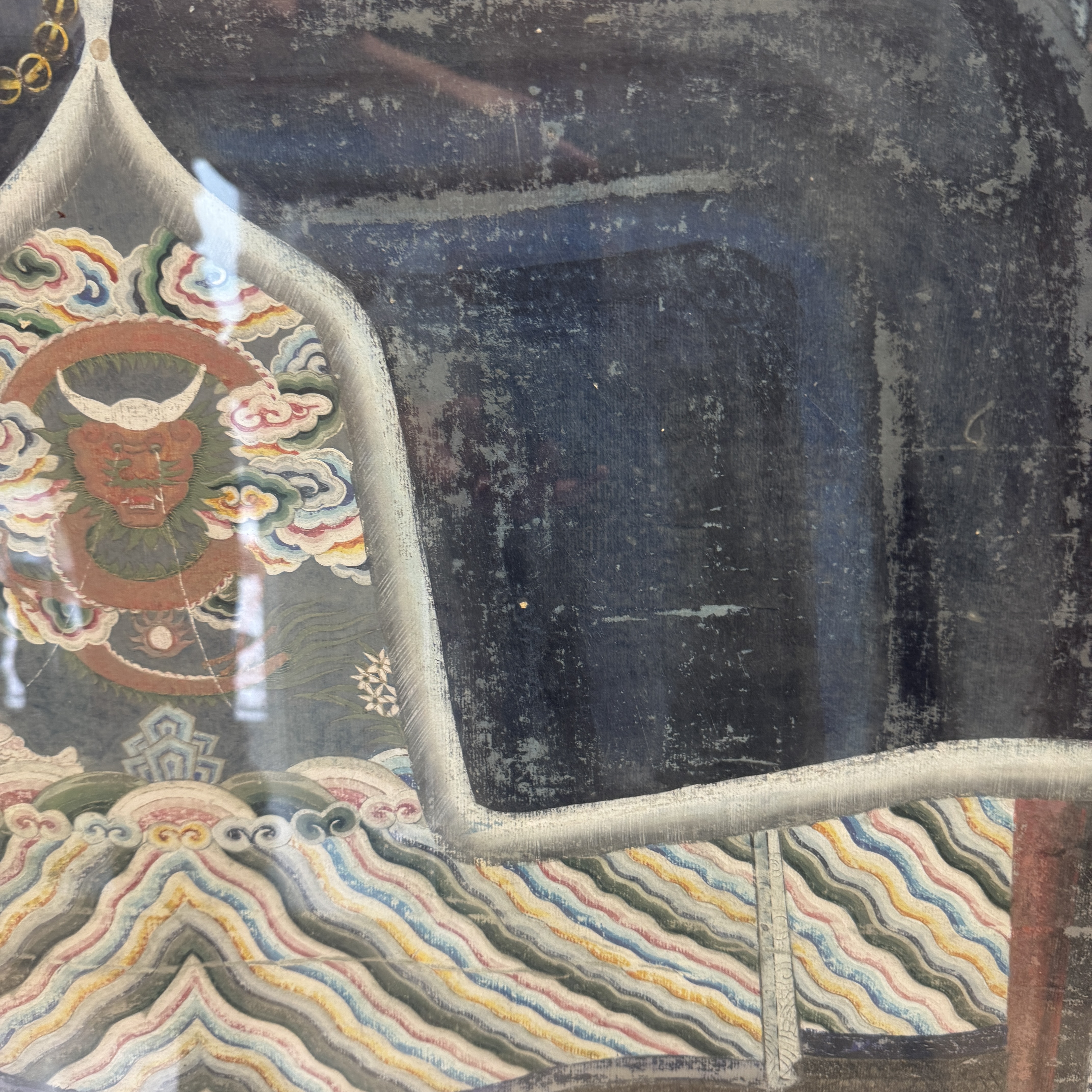 A pair of large Chinese inscribed ancestor portraits — foto 41