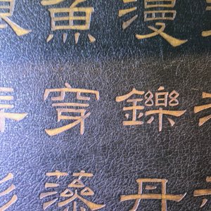 A pair of large Chinese lacquered wood inscribed panels with applied ivory, Qianlong — photo 43