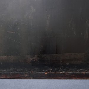 A pair of large Chinese lacquered wood inscribed panels with applied ivory, Qianlong — photo 95