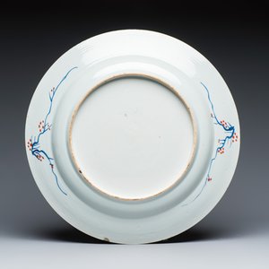 A pair of large Chinese verte-Imari 'Governor Duff' dishes — photo 6