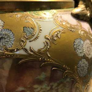 A pair of large gilt bronze-mounted Sèvres porcelain vases, France, 19th C. — photo 35