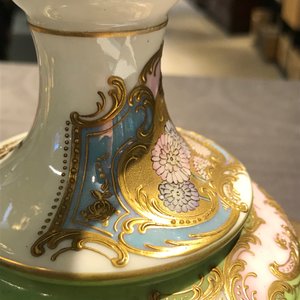 A pair of large gilt bronze-mounted Sèvres porcelain vases, France, 19th C. — photo 39