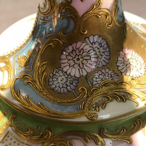 A pair of large gilt bronze-mounted Sèvres porcelain vases, France, 19th C. — photo 49