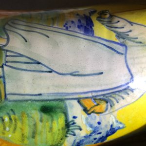 A pair of large polychrome Italian maiolica albarelli, Palermo, Lazzaro workshop, ca. 1600 — 照片 12